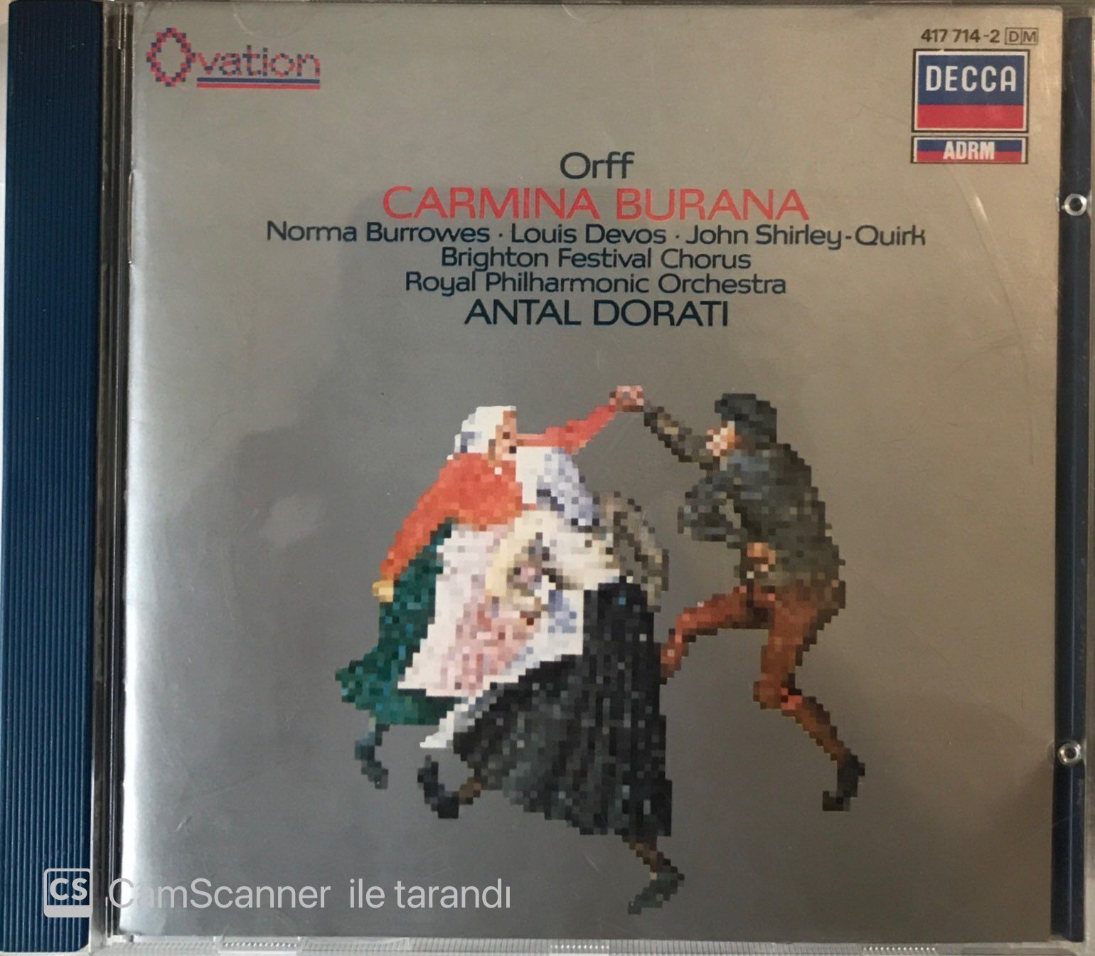 Carmına Burana Royal Phılharmonıc Orchestra / Doratı CD