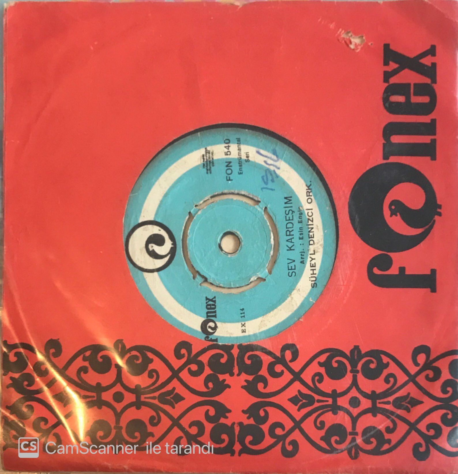 Süheyl Denizci Orkestrası - Sev Kardeşim 45lik