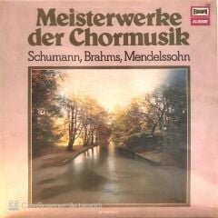 Meisterwerke de Chormusik Schumann, Brahms, Mendelssohn LP