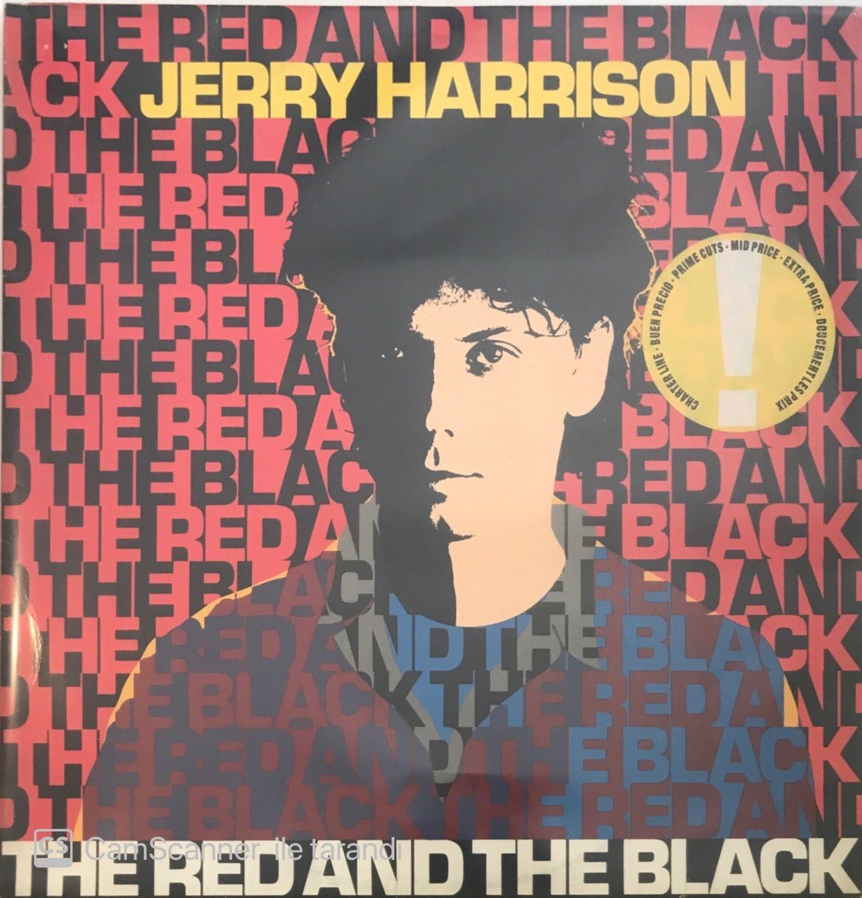 Jerry Harrison The Red And The Black LP
