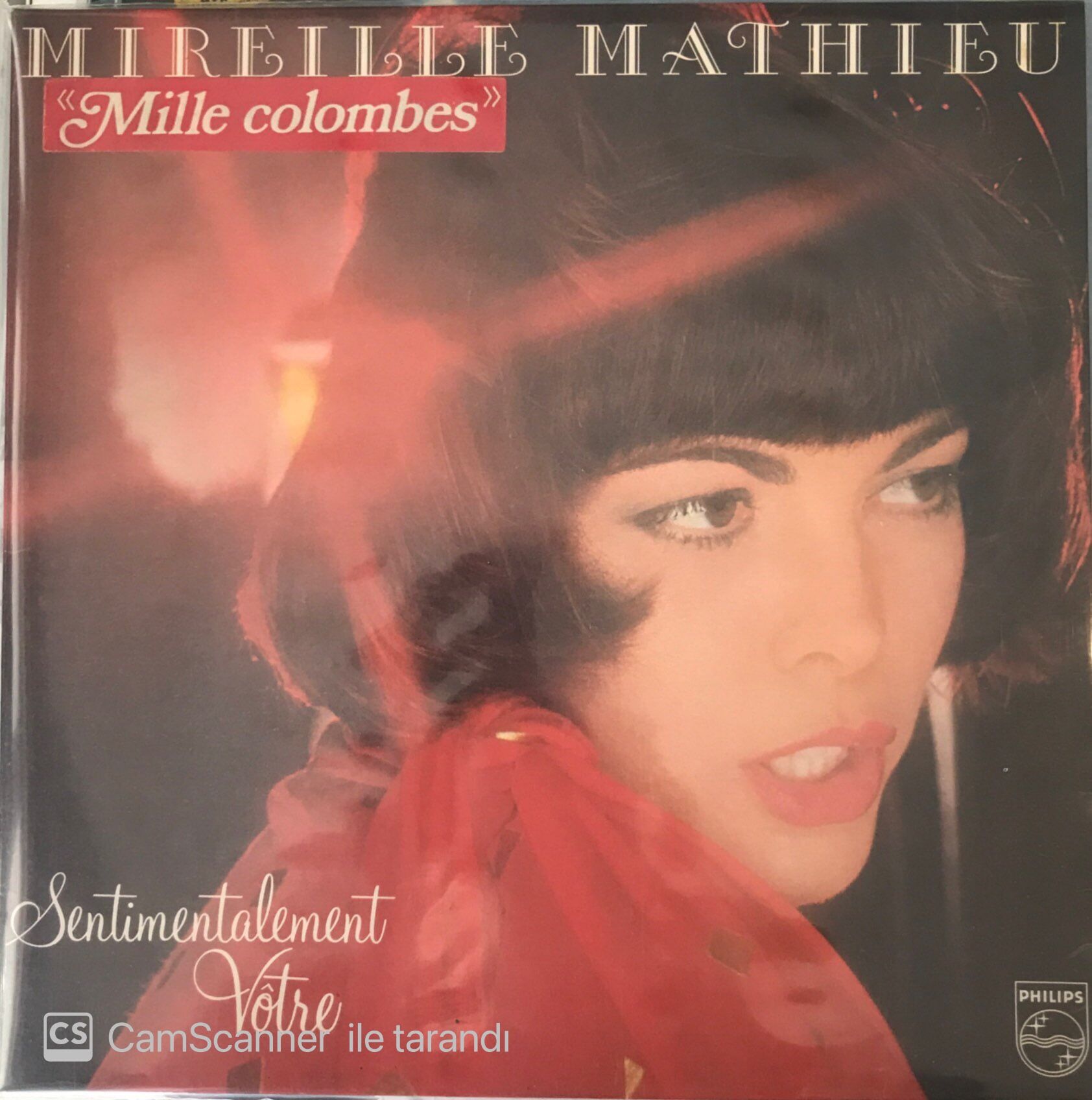 Mireille Mathieu Sentimentalement Votre LP
