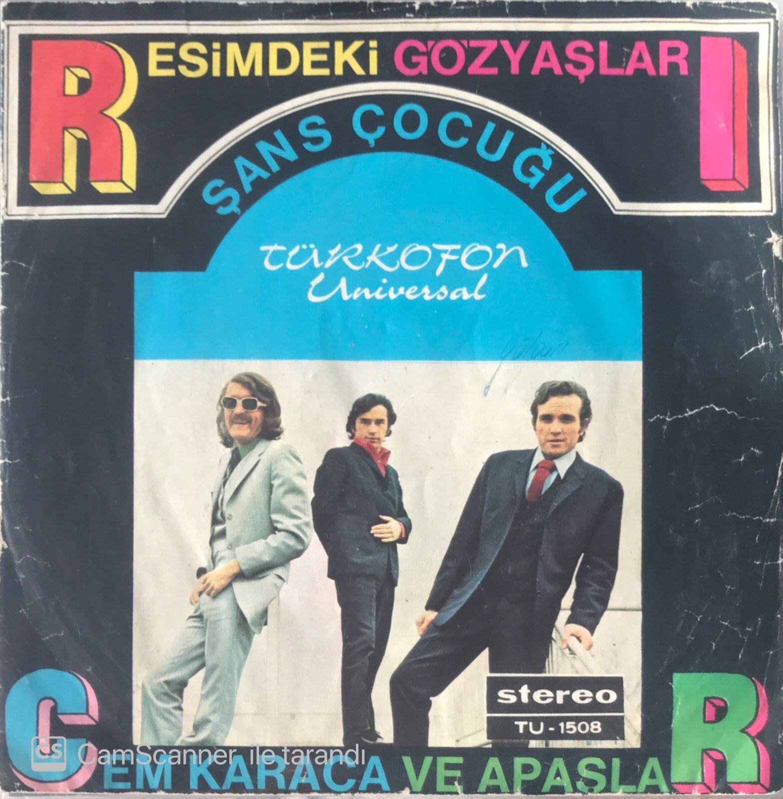Cem Karaca ve Apaşlar - Resimdeki Gözyaşları 45lik