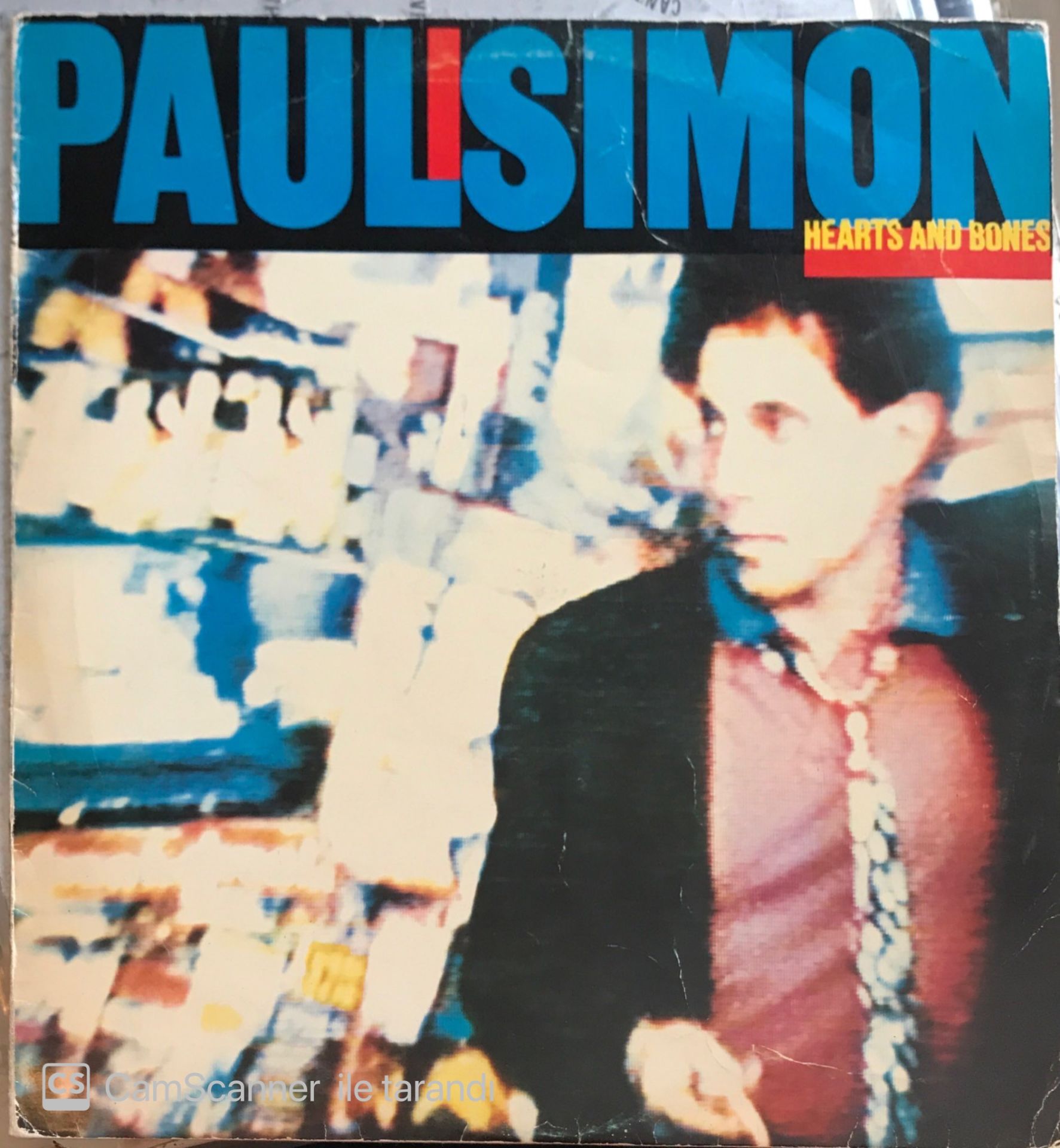 Paul Simon Hearts And Bones LP