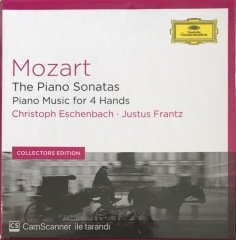 Mozart The Piano Sonatas Piano Music For 4 Hands Christoph Eschenbach - Justus Frantz 8'li CD