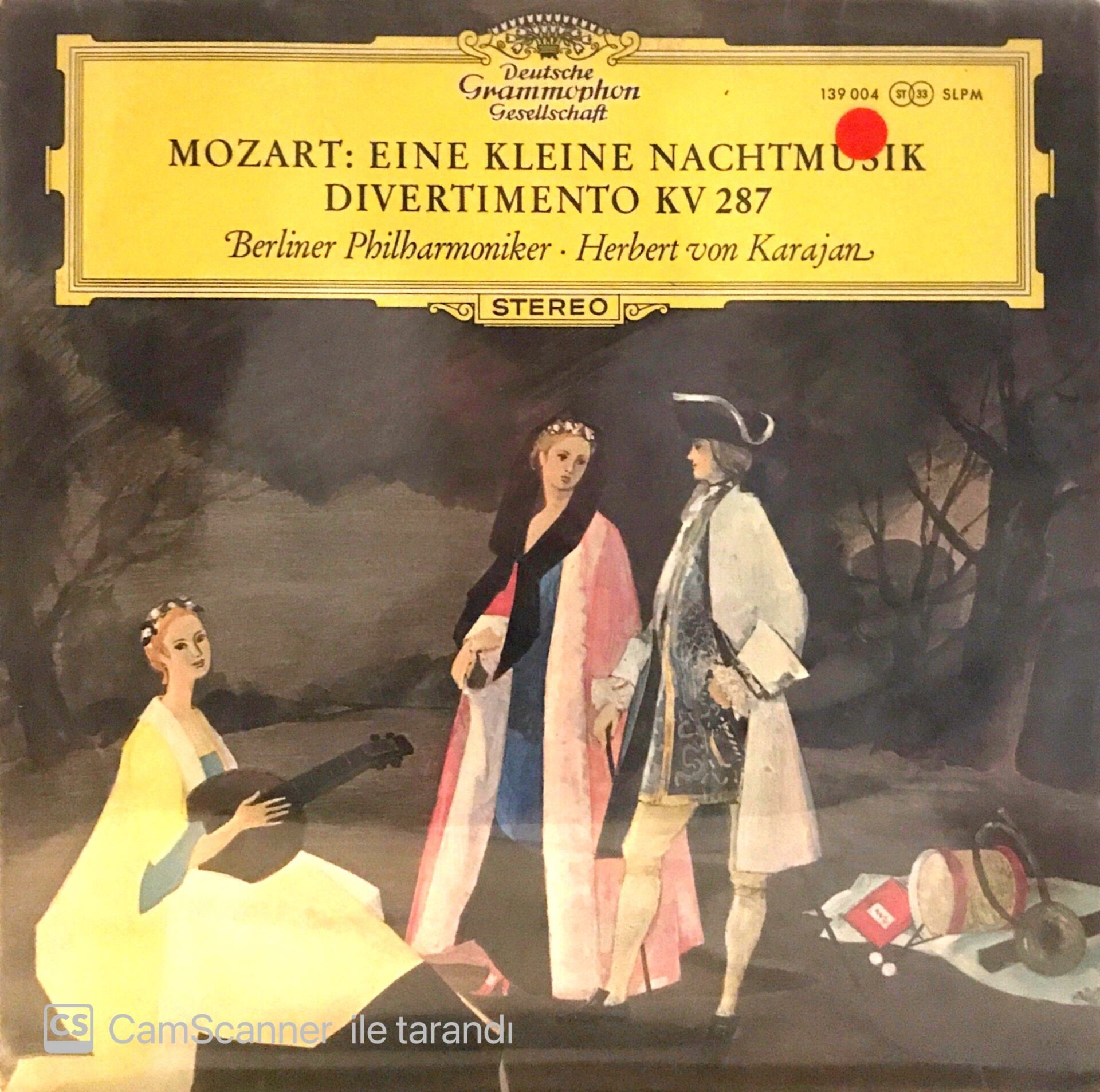 Mozart Eine kleine Nachtmusik Divertimento Kv 287 LP