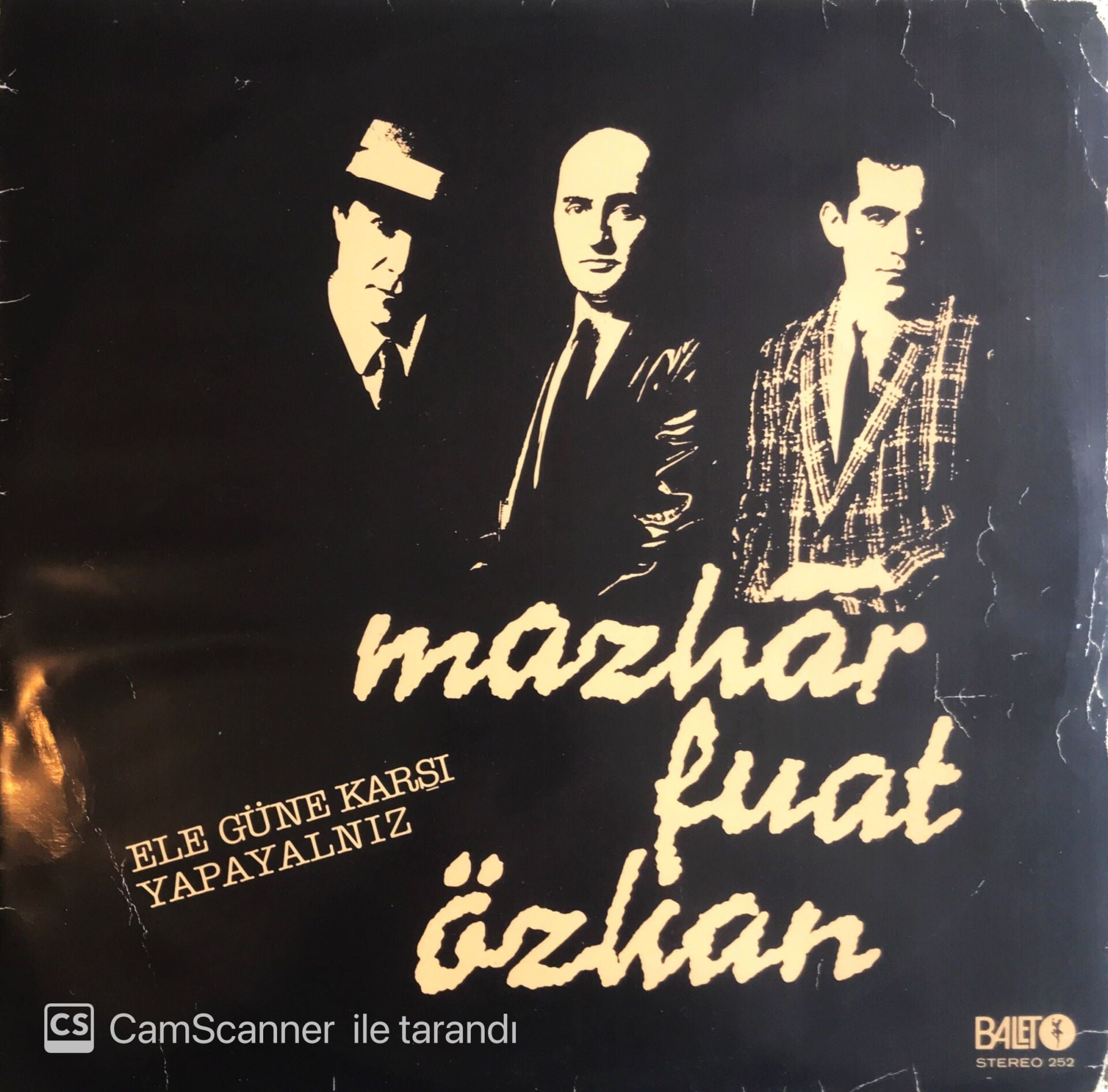 Mazhar Fuat Özkan Ele Güne Karşı Yapayalnız LP