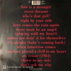 Eurythmics Greatest Hits LP