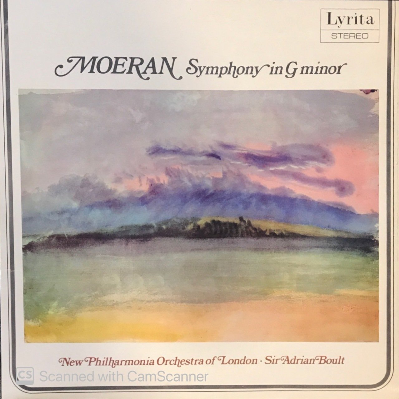 Moeran Symphony In G Minor LP