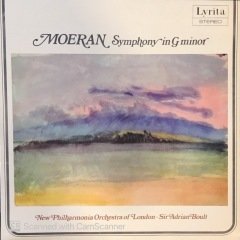 Moeran Symphony In G Minor LP