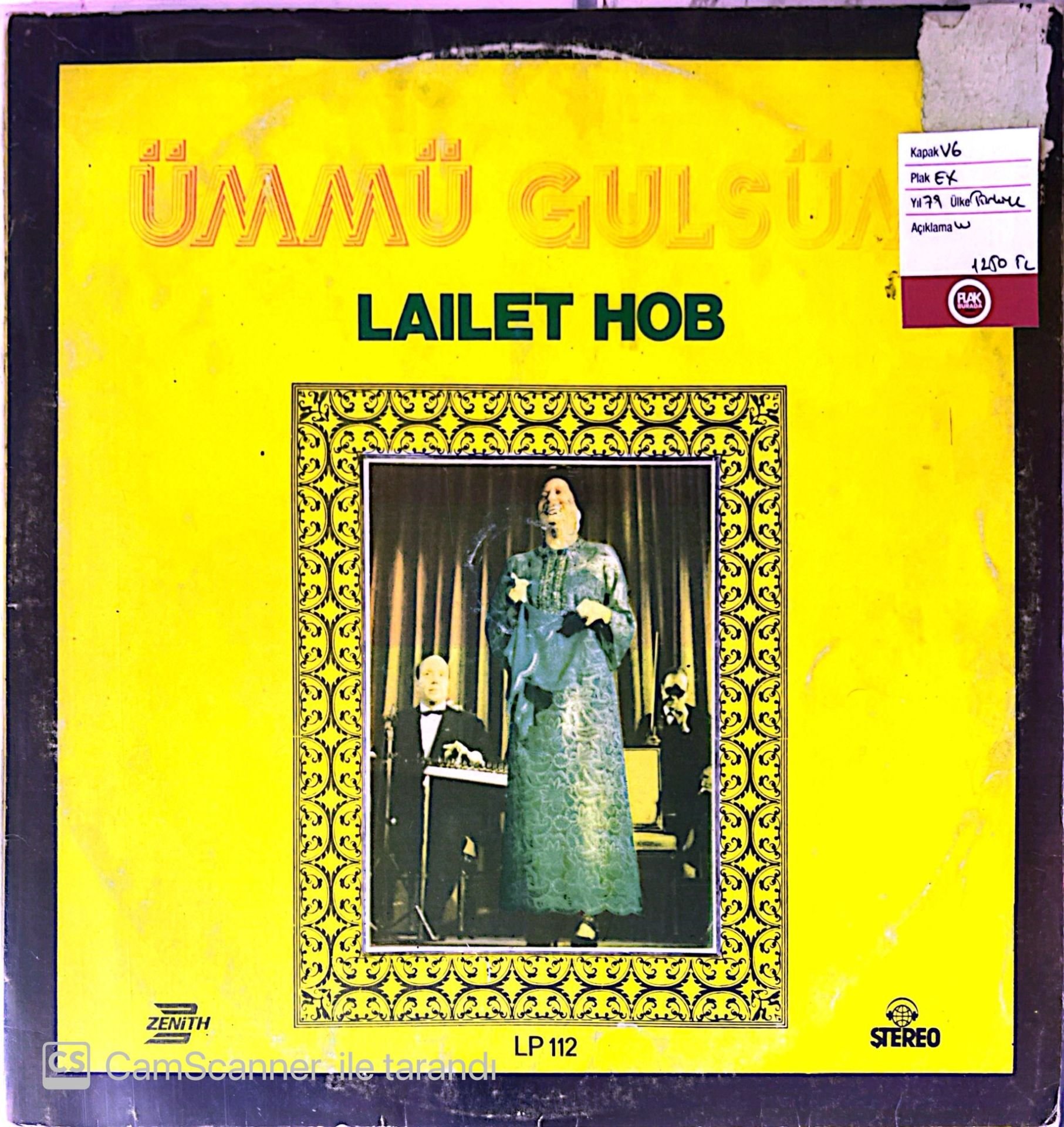 Ümmü Gülsüm Lailet Hob LP