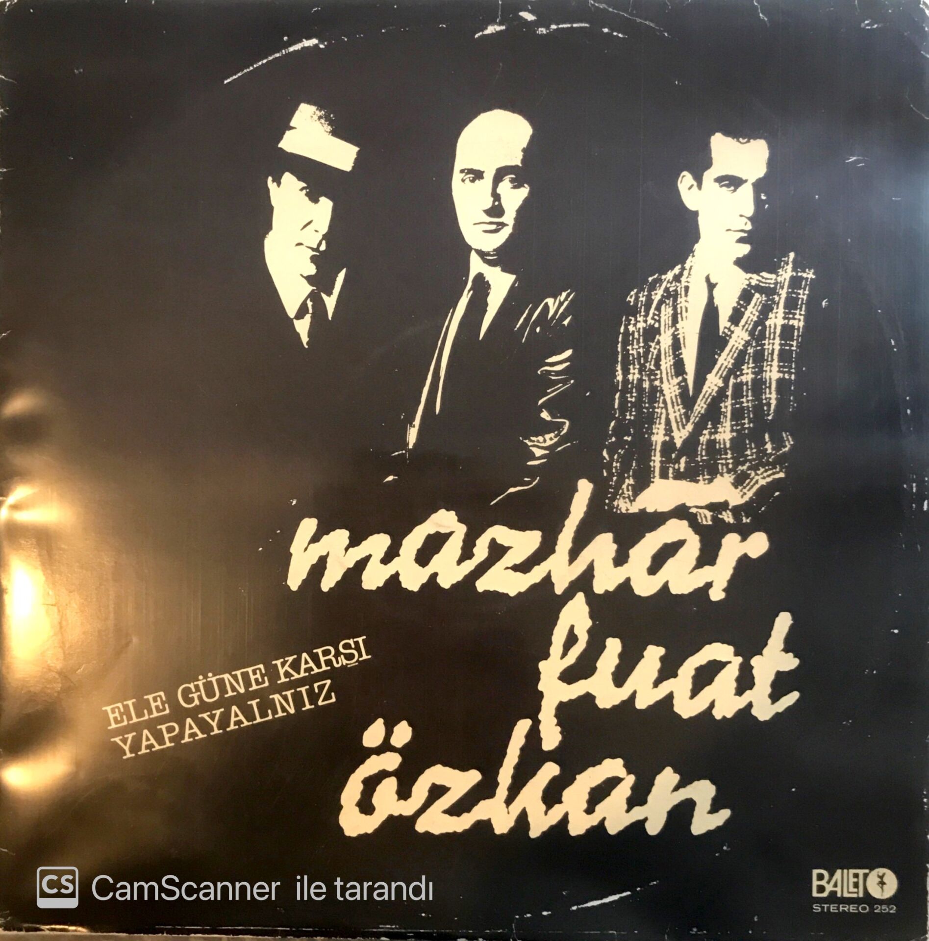 Mazhar Fuat Özkan Ele Güne Karşı Yapayalnız LP