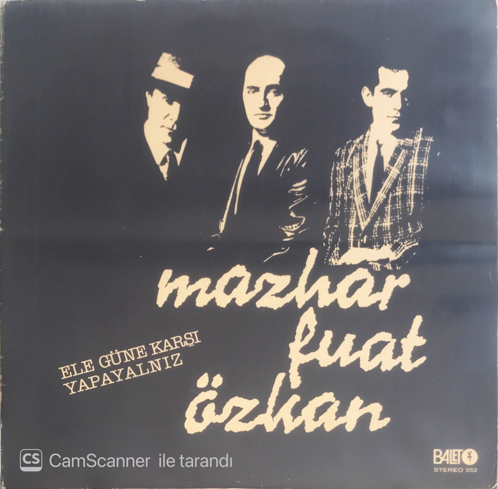 Mazhar Fuat Özkan - Ele Güne Karşı Yapayalnız - LP