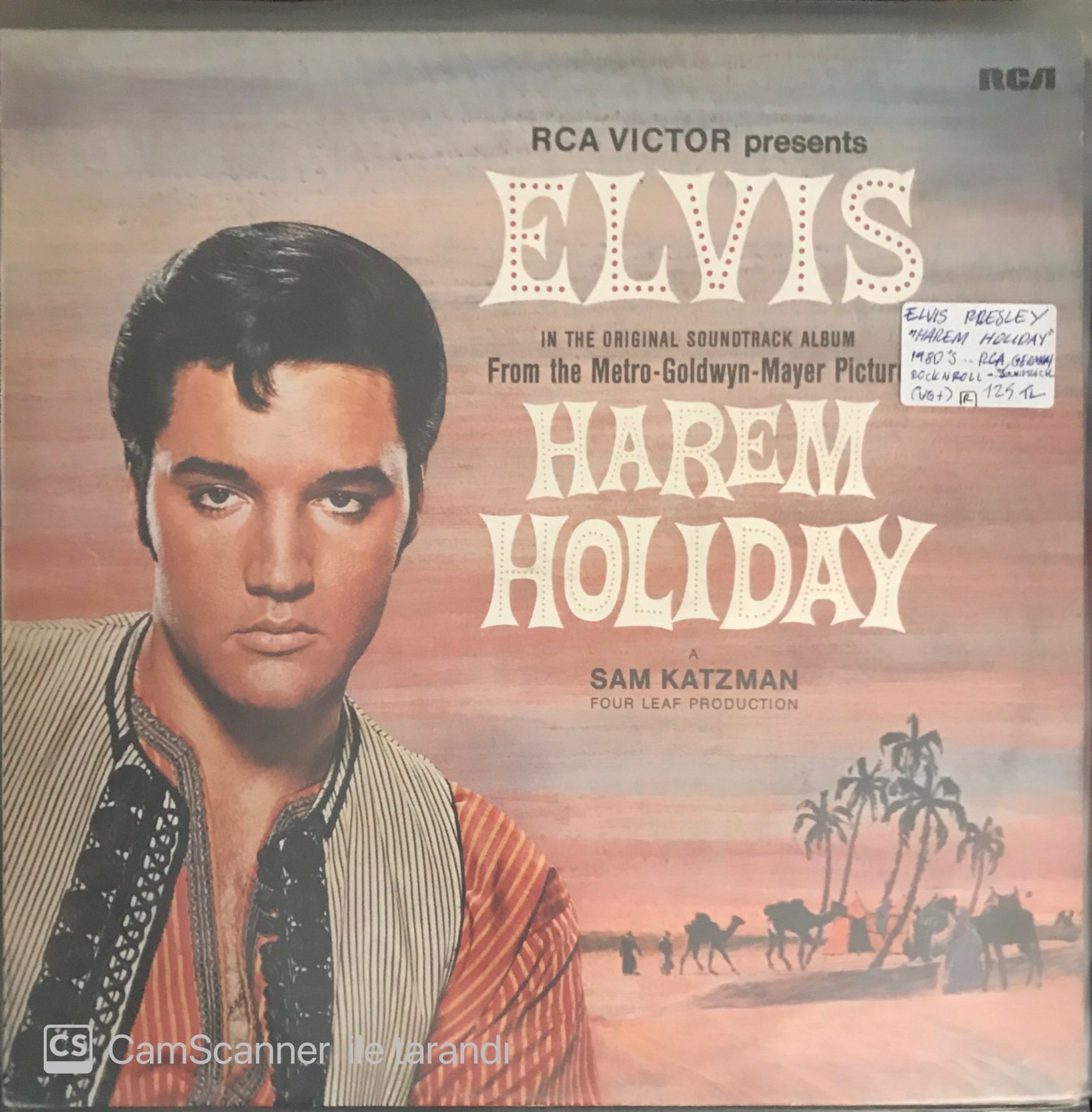 Elvis Presley Harem Holiday LP