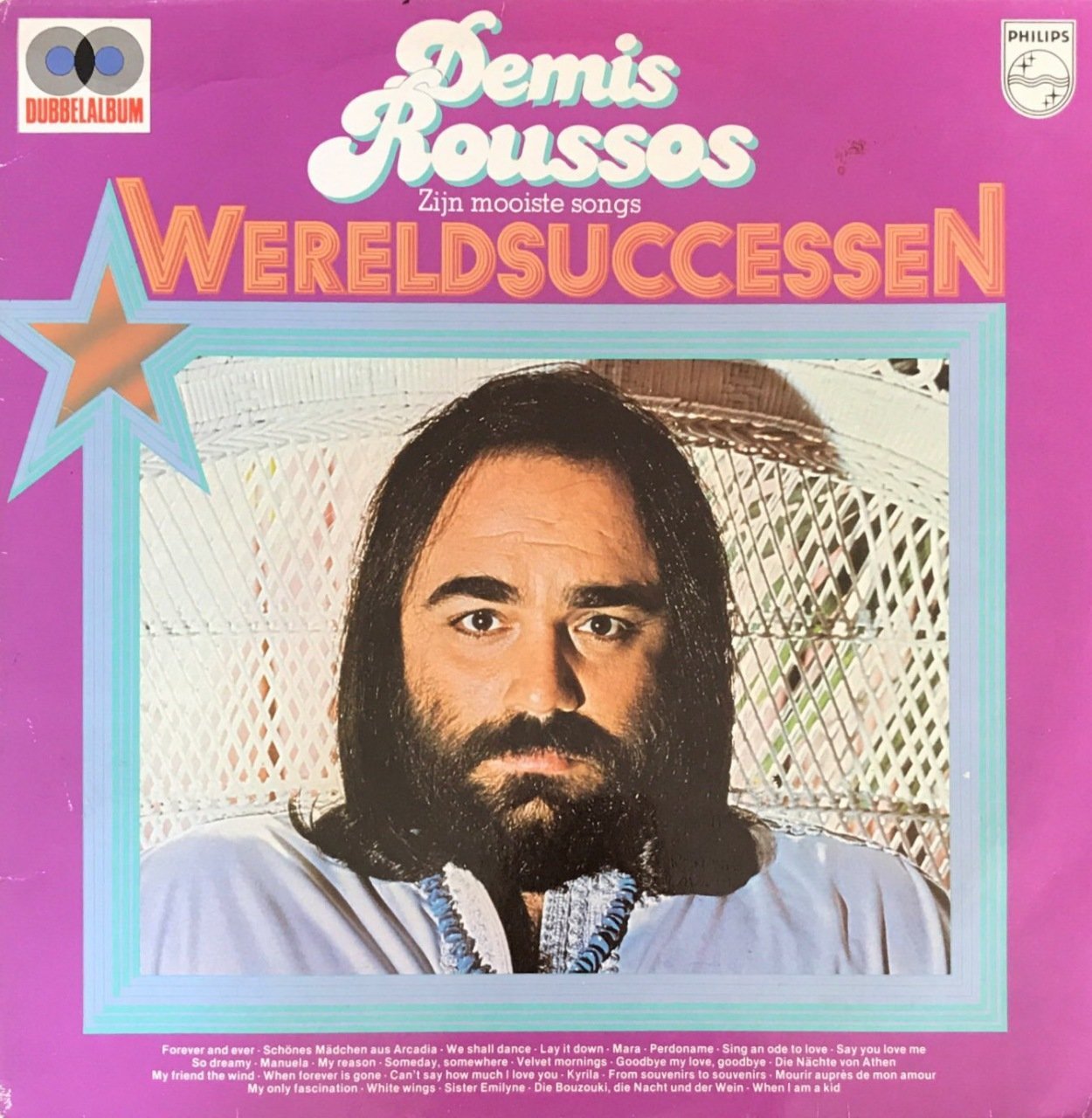 Demis Roussos Wereldsuccessen Çift LP