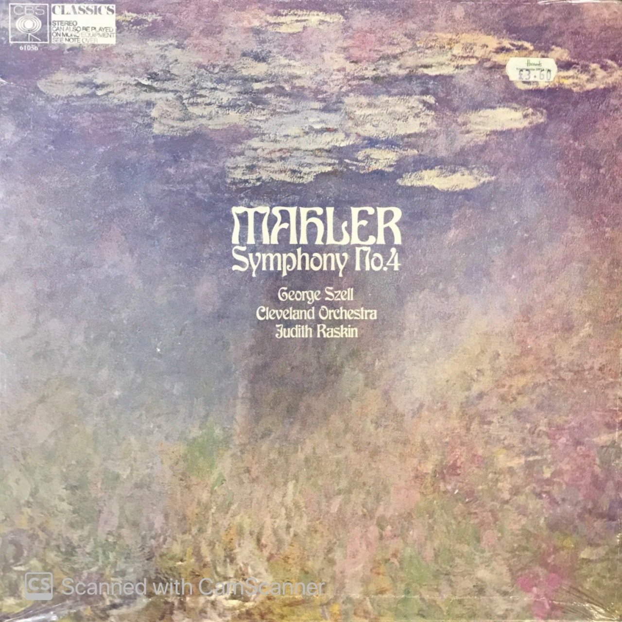 Mahler Symphony No. 4 LP