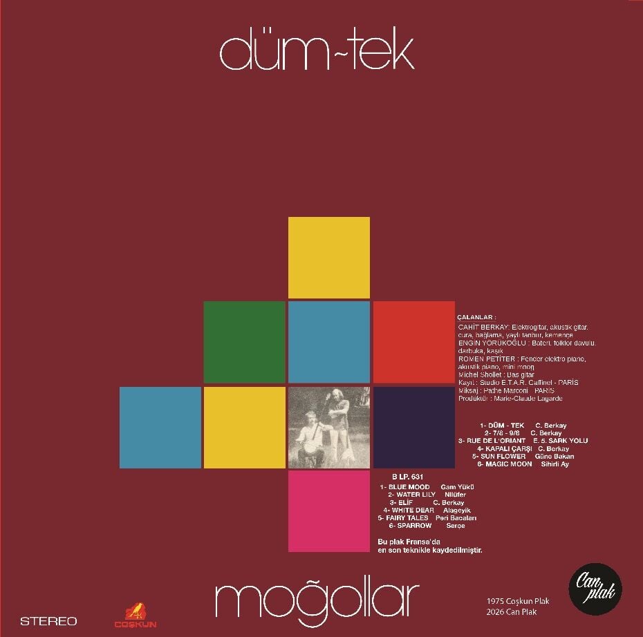 Moğollar - Düm Tek ( Splatter Transparan ) LP - ÖN SATIŞ 17 MART