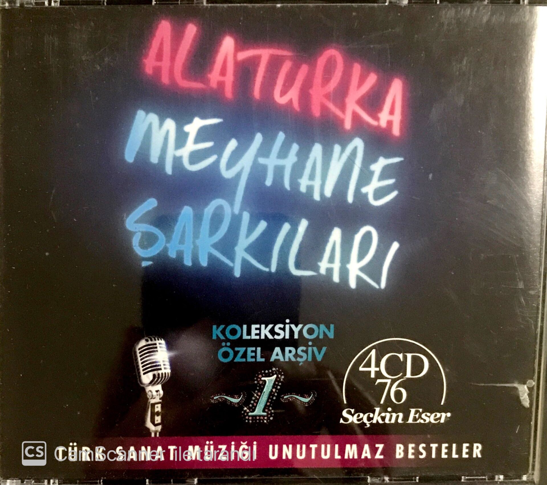 Alaturka Meyhane Şarkıları (4CD) CD