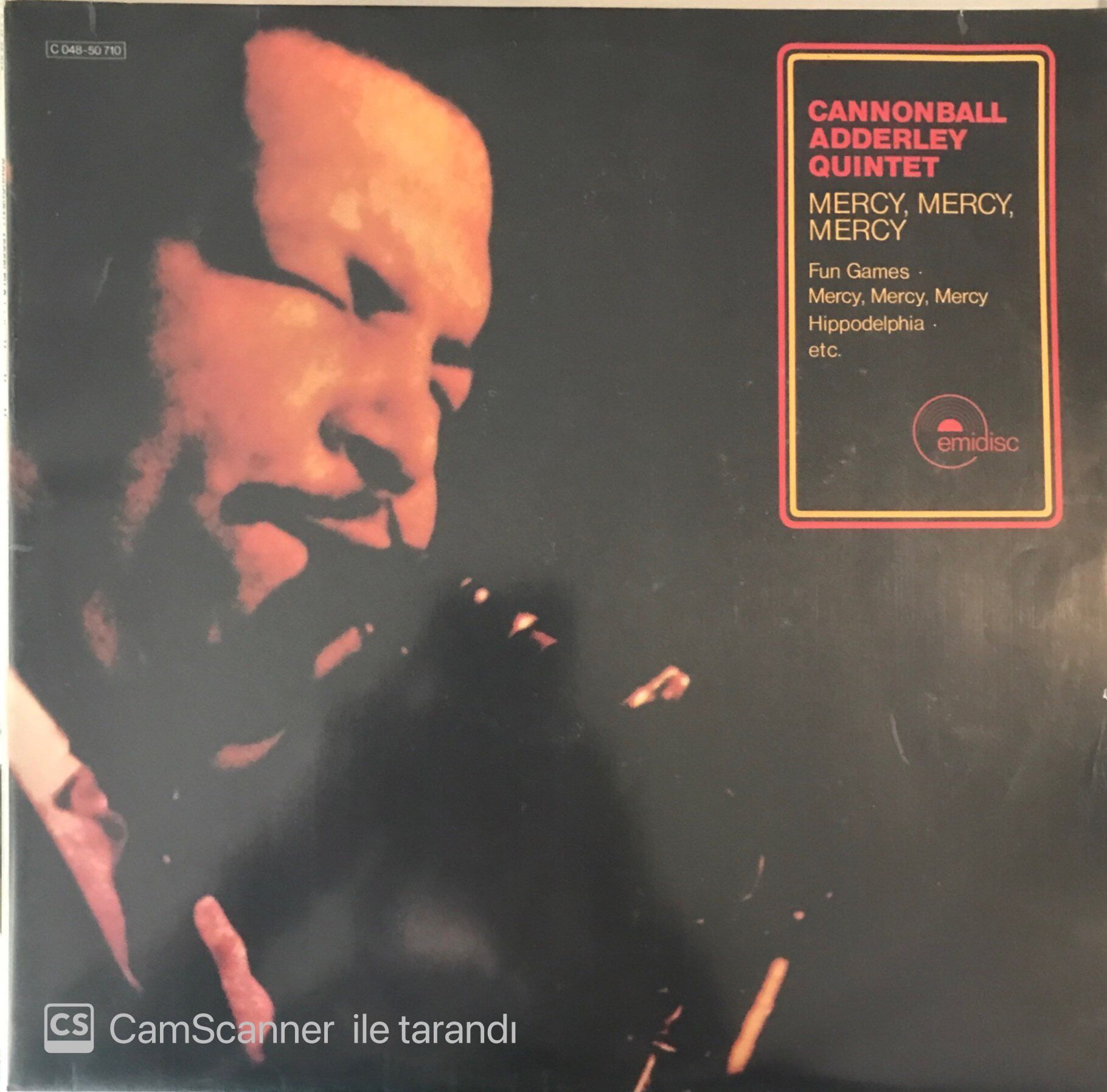 The Cannonball Adderley Quintet Mercy Mercy Mercy! Live At ''The Club'' LP