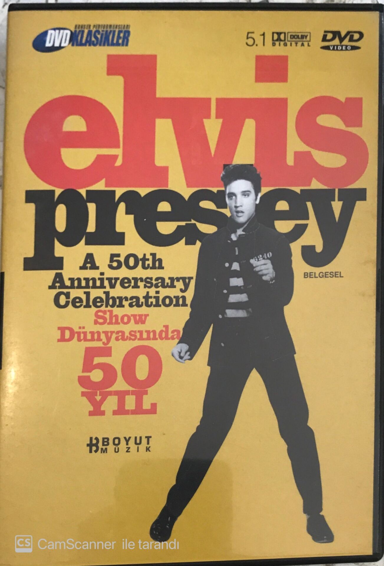 Elvis Presley Show Dünyasında 50 Yıl DVD