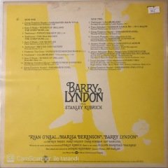 Music From The Soundtrack Of Barry Lyndon A Film By Stanley Kubrick LP