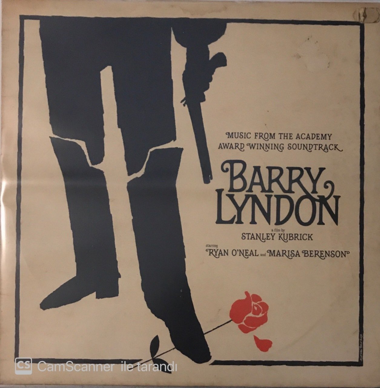 Music From The Soundtrack Of Barry Lyndon A Film By Stanley Kubrick LP