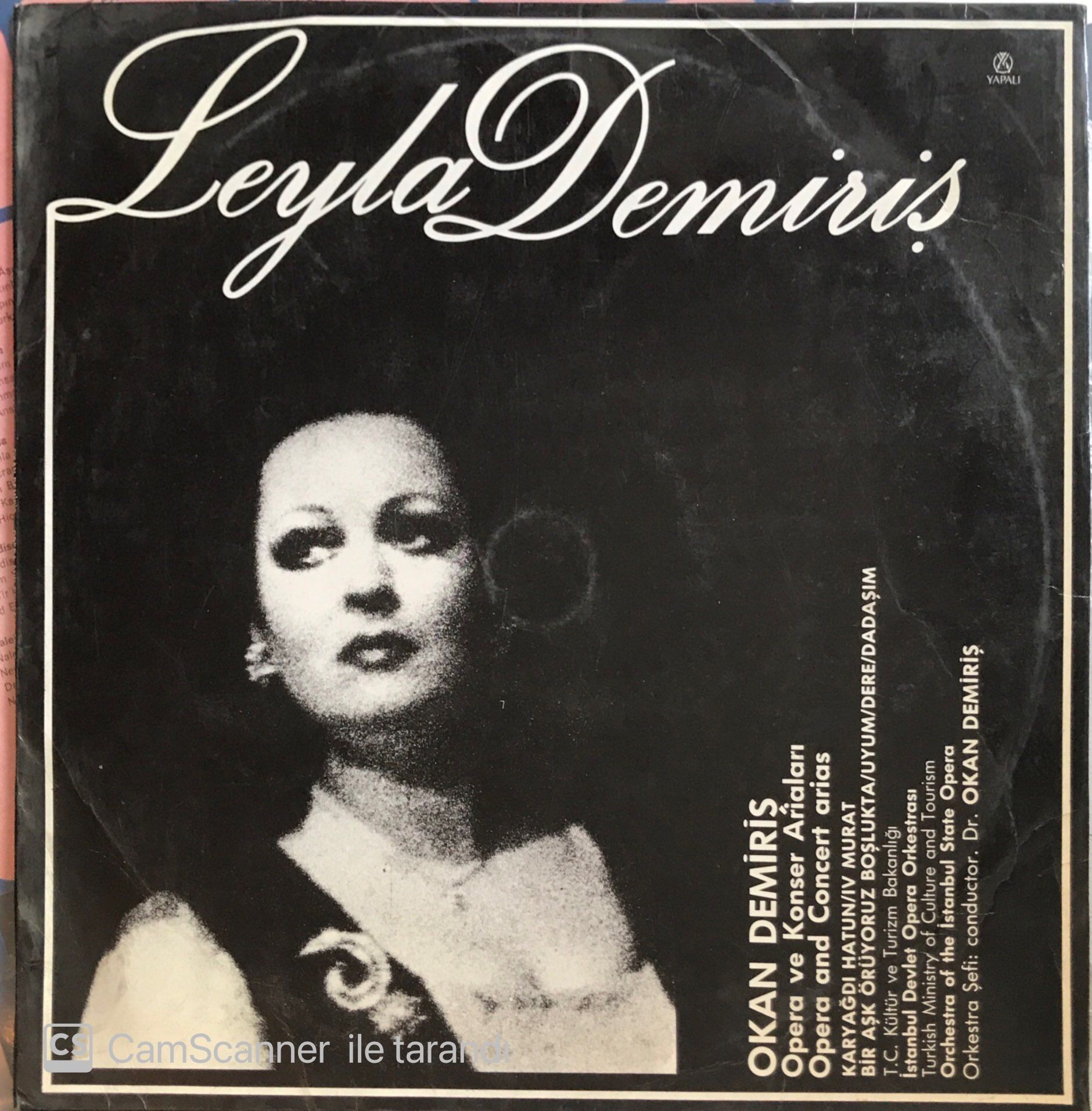 Leyla Demiriş & Okan Demiriş - Opera ve Konser Ariaları LP