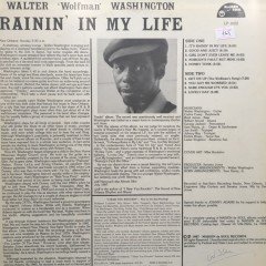 Walter ''Wolfman'' Washington Raining In My Life LP