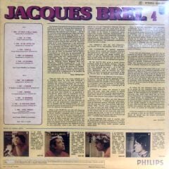 Jacques Brel 4 LP