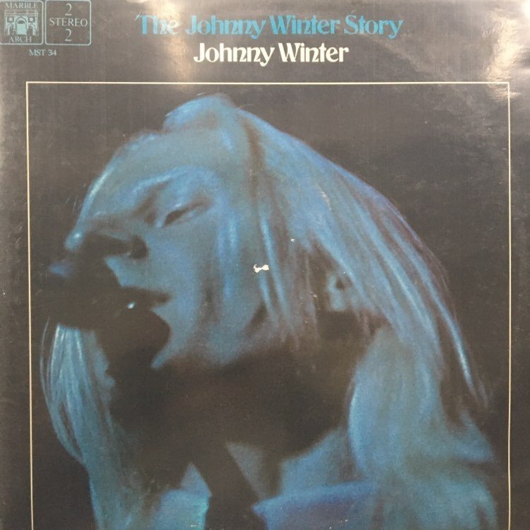 Johnny Winter '' The Johnny Winter Story'' Double LP