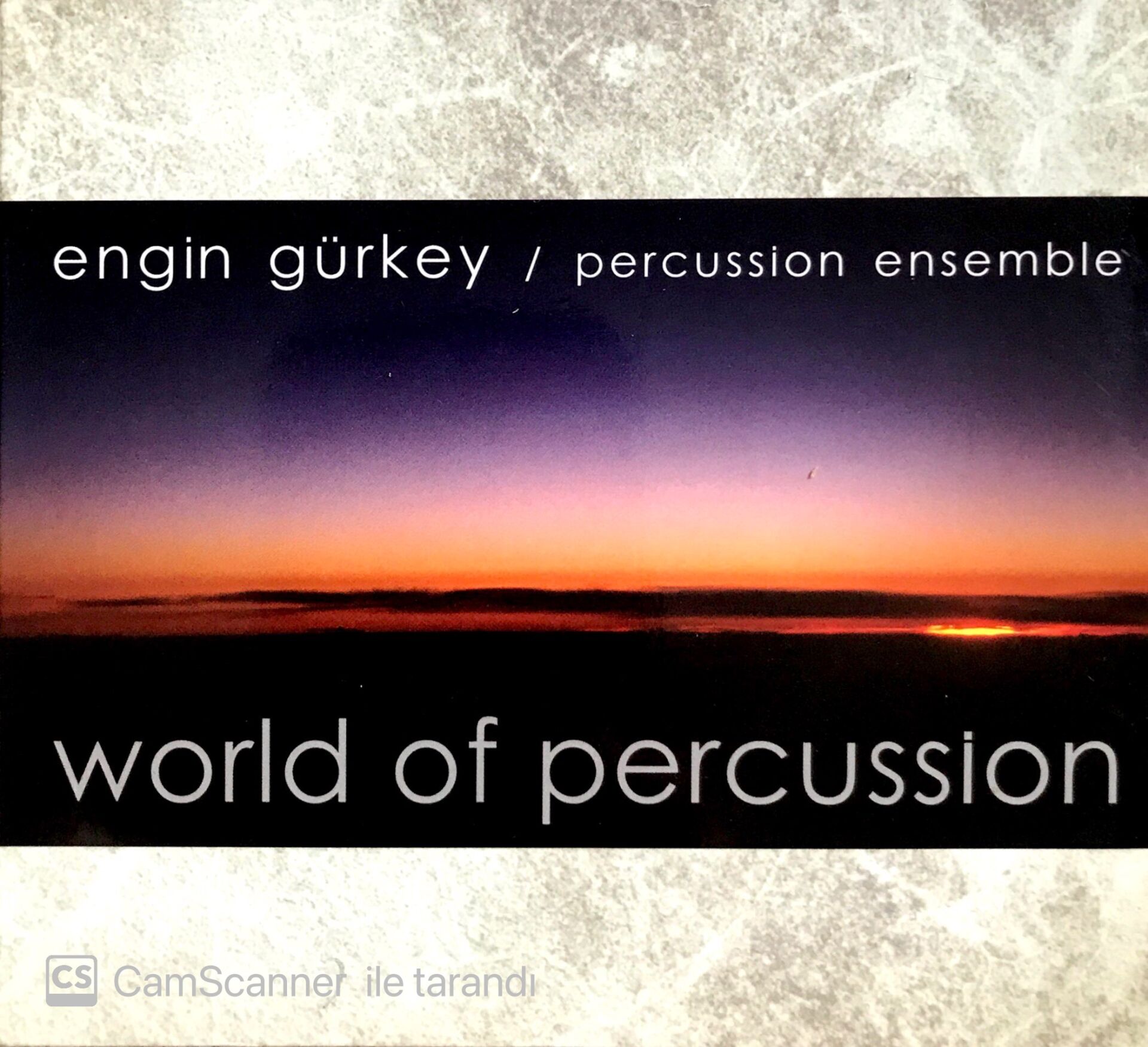 Engin Gürkey - Percussion Ensemble / Worl Of Percussion CD