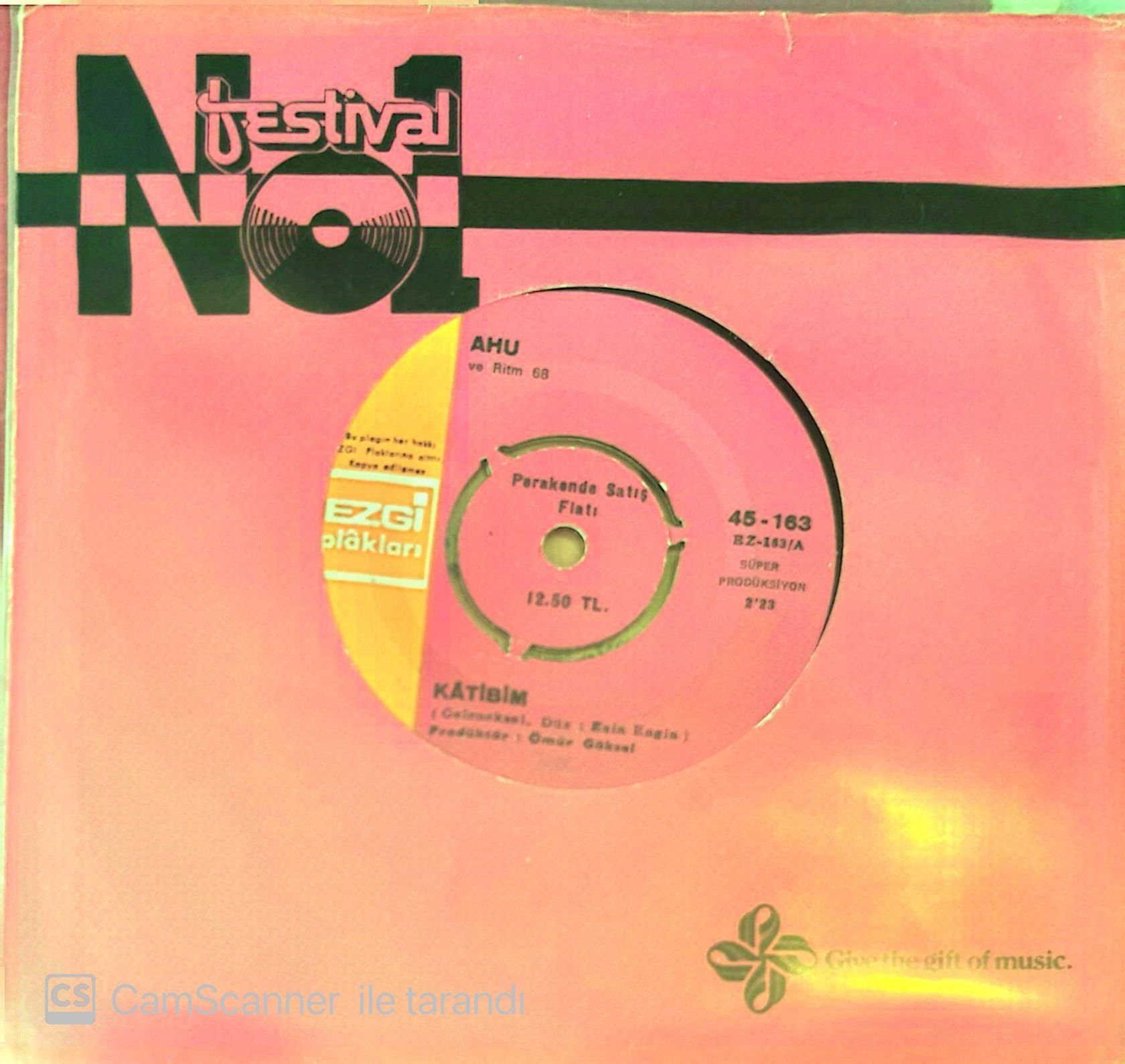 Ahu ve Ritm 68 Katibim 45lik