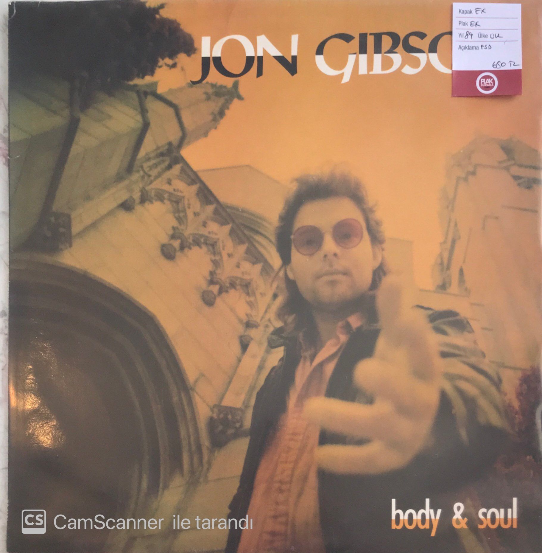 Jon Gibson - Body & Soul LP