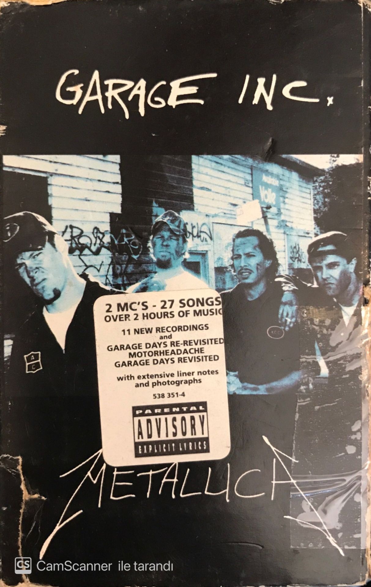 Metallica - Garage Inc. Çift KASET