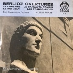 Berlioz Overtures Albert Wolff LP