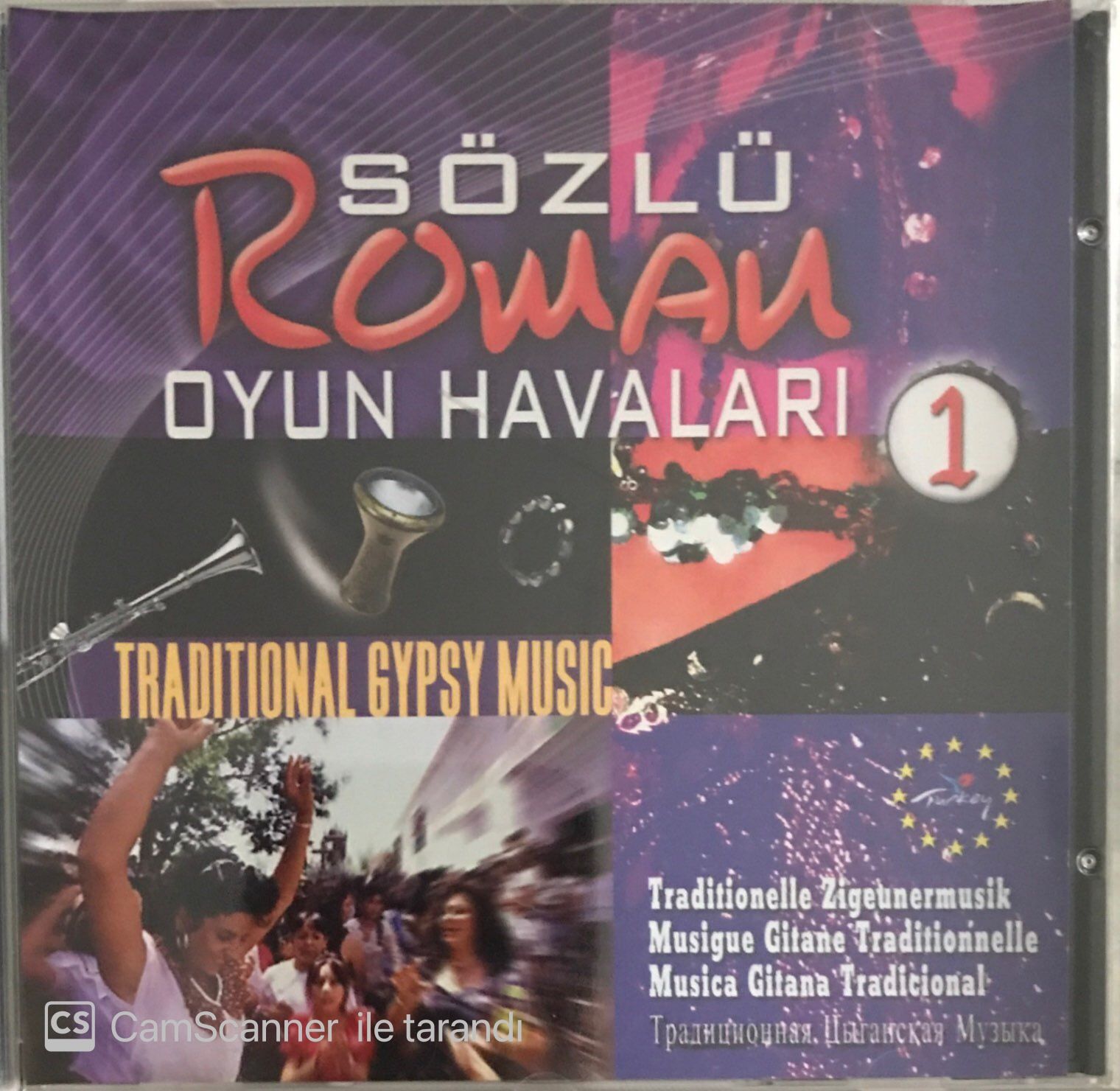 Sözlü Roman Oyun Havaları 1 CD