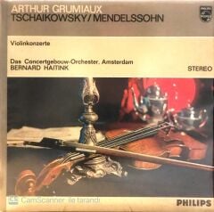 Arthur Grumiaux Tchaikowsky/Mendelssohn LP