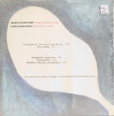Ingrid Schmoliner & Elena Kakaliagou - Nabelose - LP