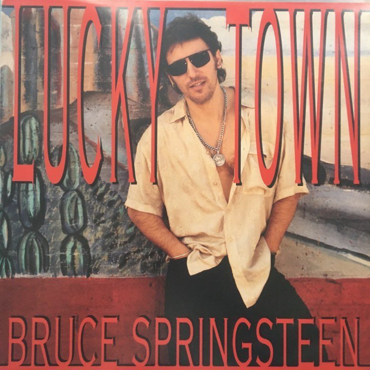 Bruce Springsteen Lucky Town LP