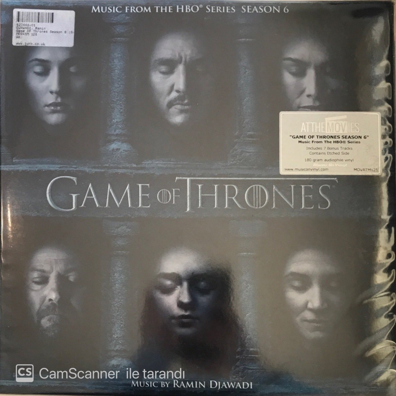 Game Of Thrones Season 6 LP