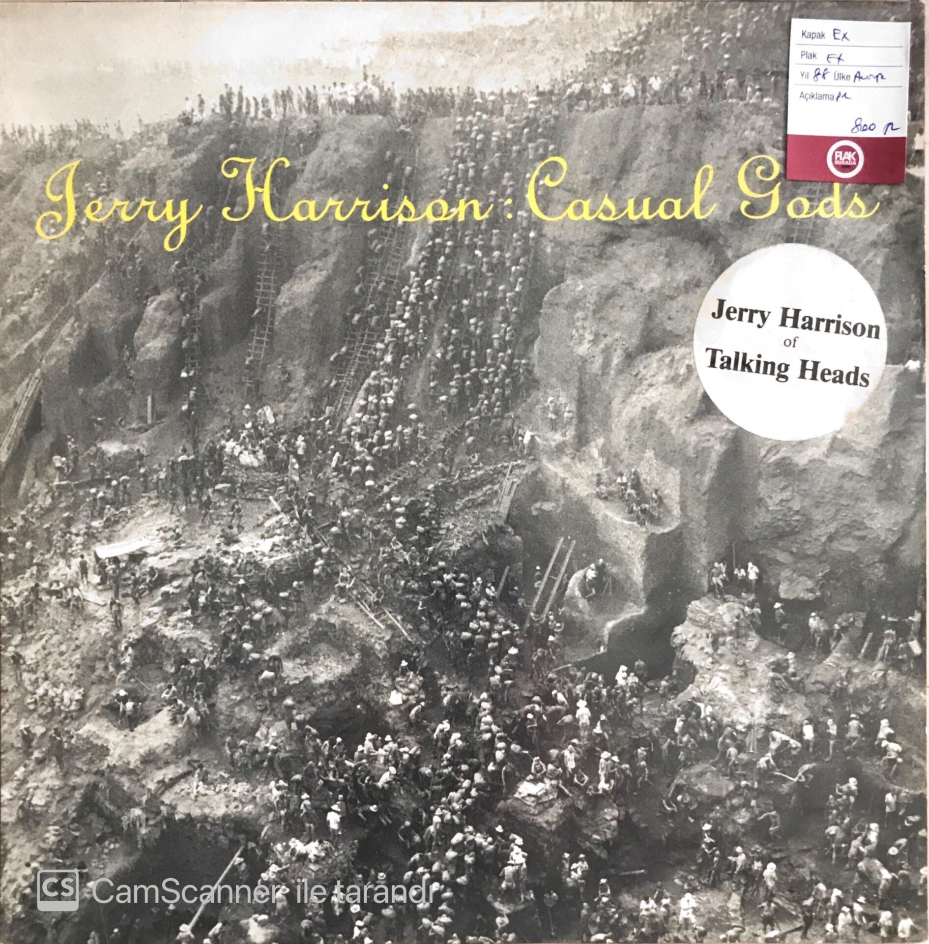 Jerry Harrison - Casual Gods - LP
