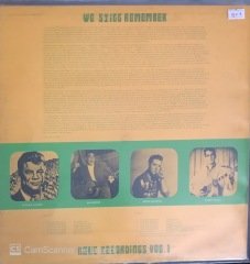 We Still Remember Rare Recordings Vol. 1 LP