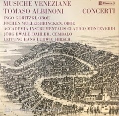 Tomaso Albinoni Musiche Veneziane Concerti LP