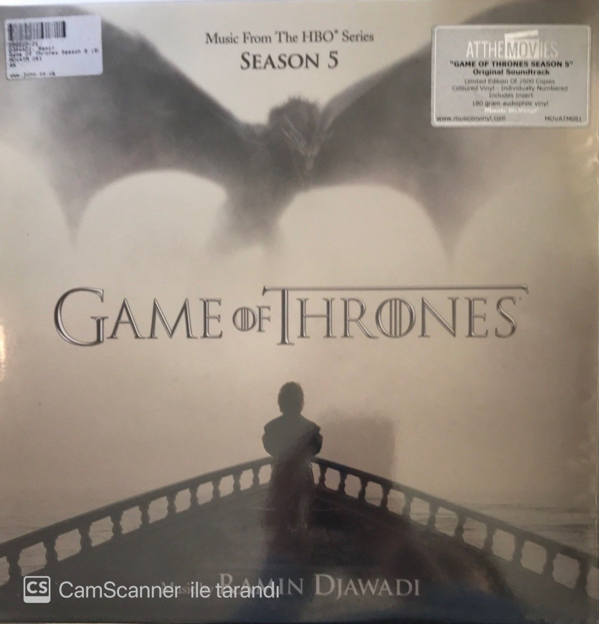 Game Of Thrones Season 5 LP