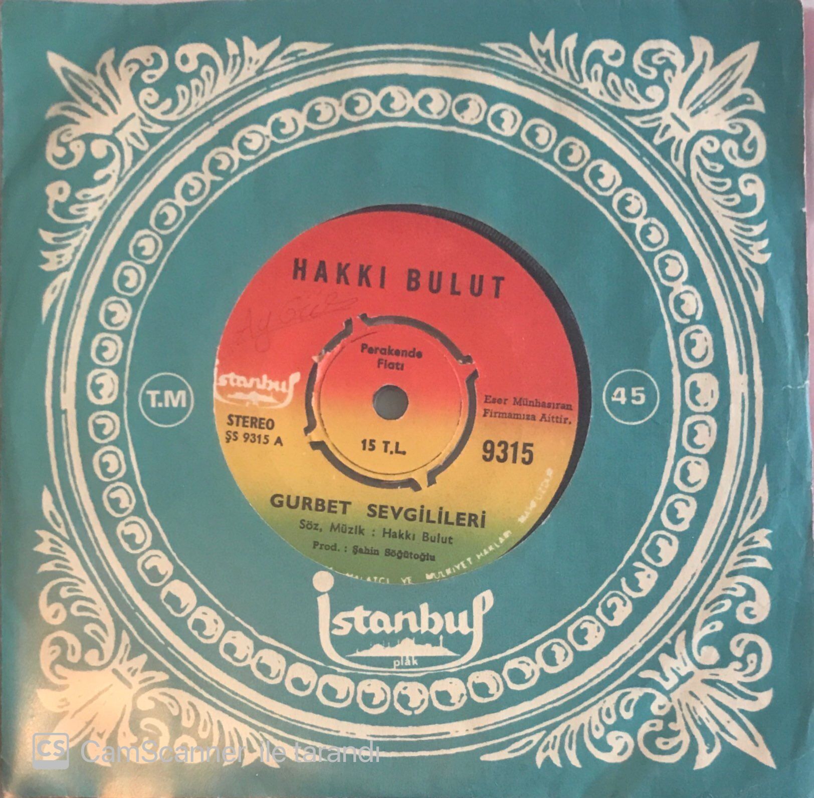 Hakkı Bulut - Gurbet Sevgilileri 45lik