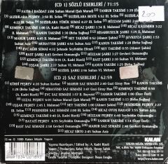 Sultan Bestekarlar - Turkish Classical Music Composed By Ottoman Sultans - CD