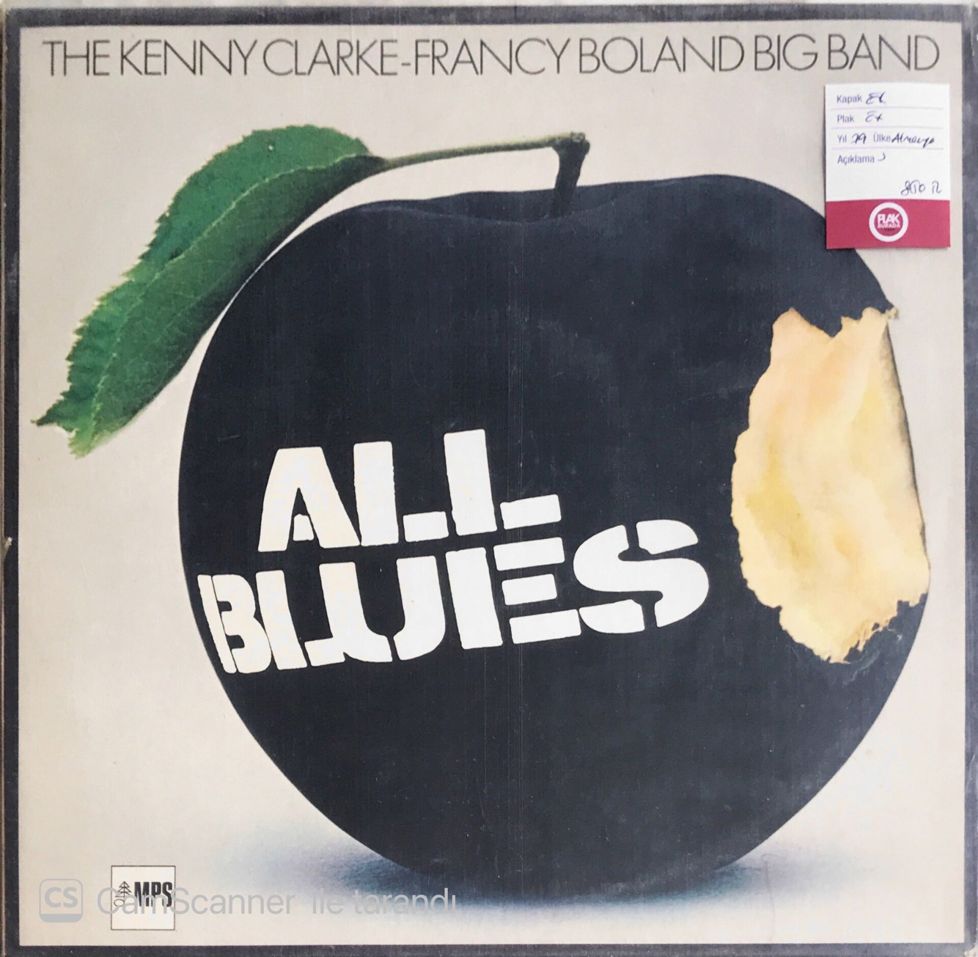 The Kenny Clarke - Francy Boland Big Band - All Blues - LP