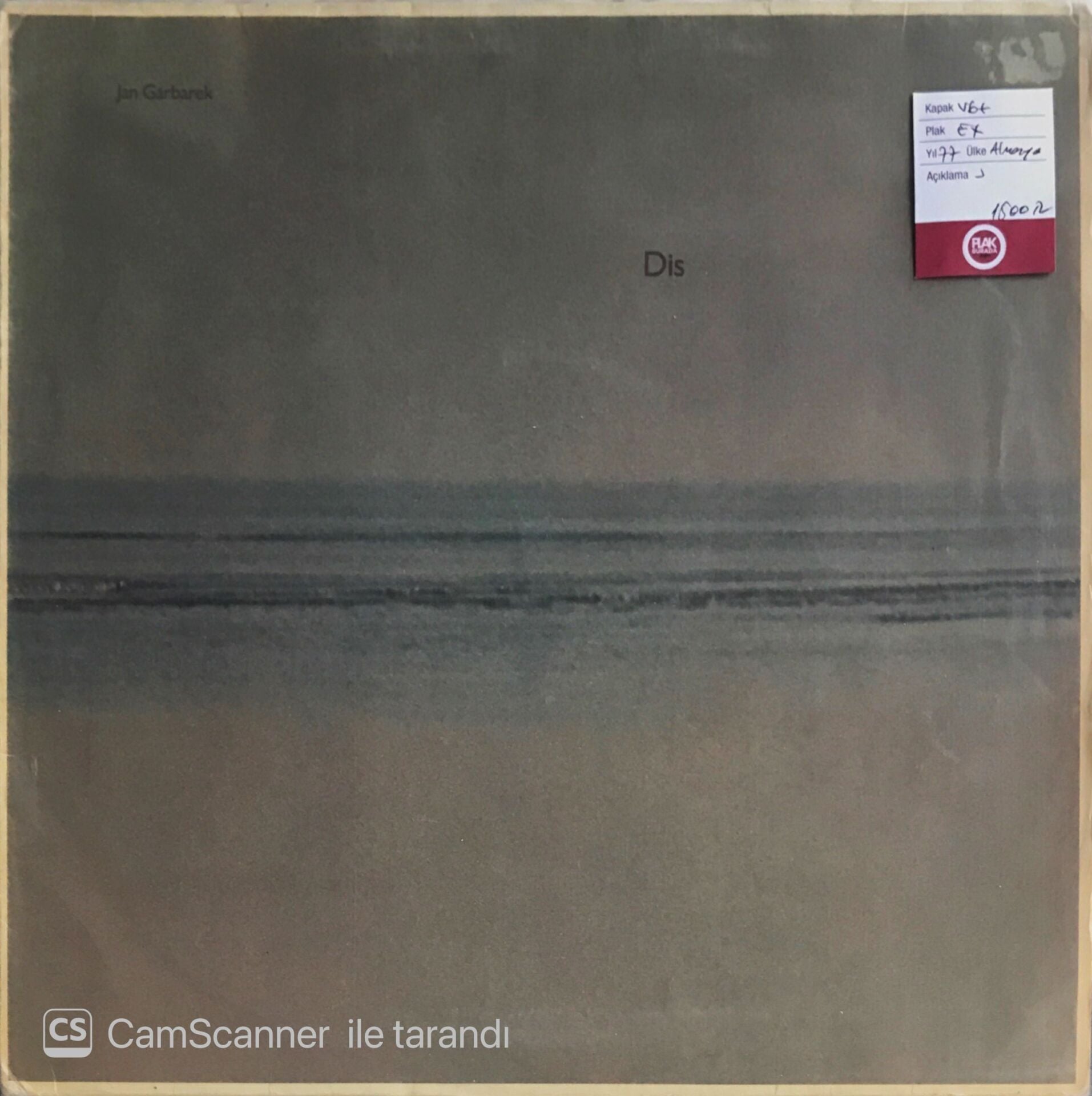 Jan Garbarek - Dis - LP