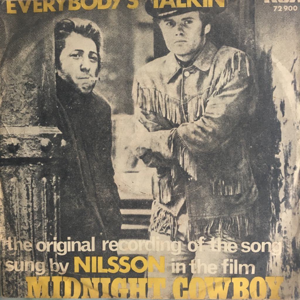 Nilsson Without Everybody's Talkin' 45lik