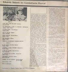 Eduardo Saborit Linda Que Es Cuba LP