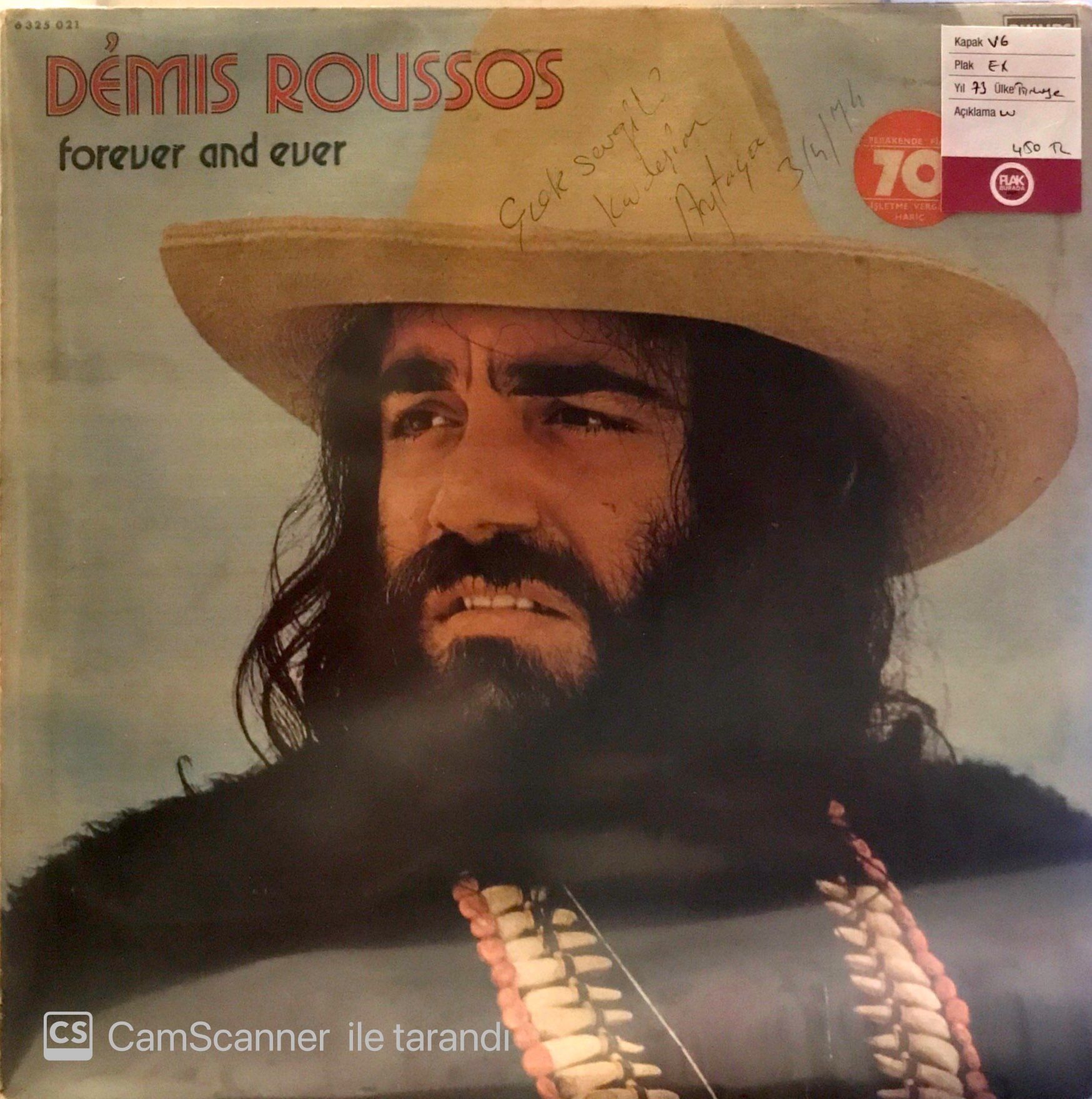 Demis Roussos - Forever And Ever LP
